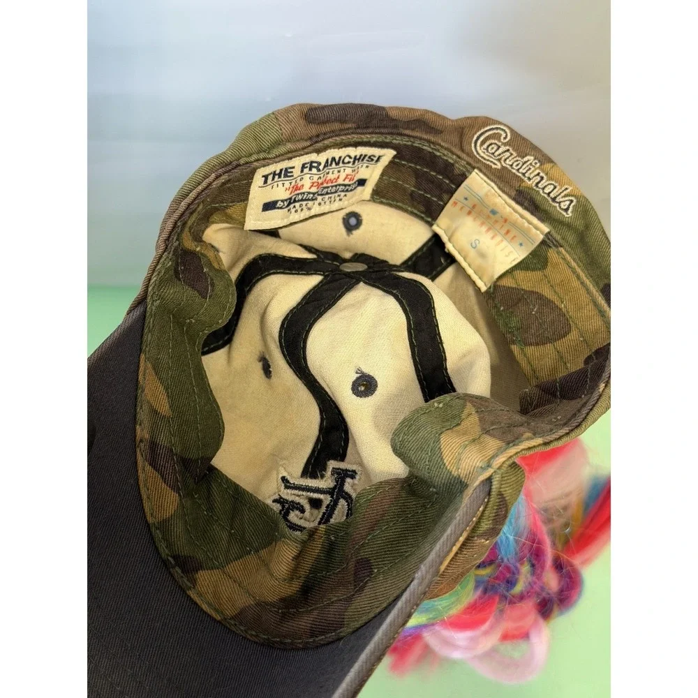 The Franchise St. Louis Cardinals Camo Fitted Baseball Cap Size S